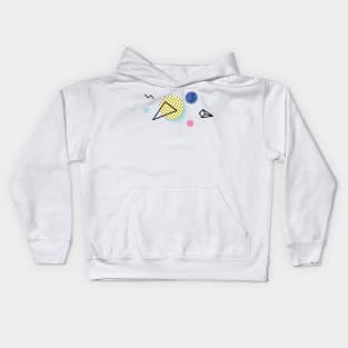 Memphis Design Kids Hoodie